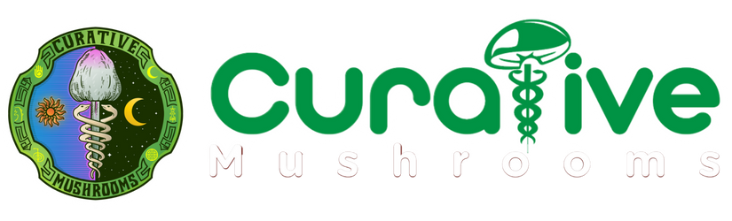 curative mushrooms logo header