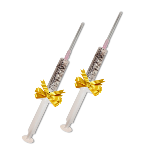 2 spore syringes